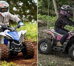 2018 yamaha yfz50 vs 2018 polaris outlaw 50 by the numbers
