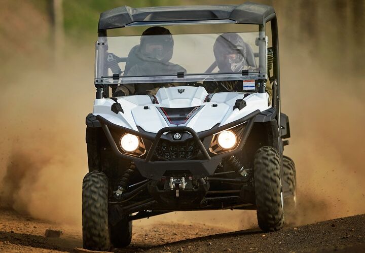 2018 yamaha wolverine x4 vs yamaha wolverine r spec by the numbers, 2018 Yamaha Wolverine R Spec Front