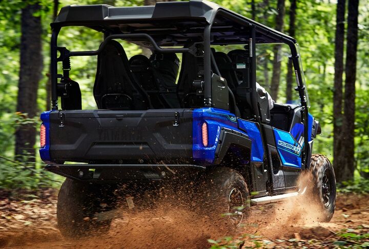 2018 yamaha wolverine x4 vs yamaha wolverine r spec by the numbers, 2018 Yamaha Wolverine X4 Rear