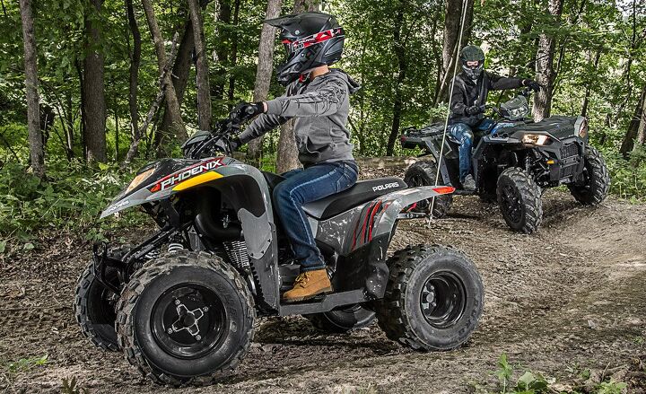 2018 textron off road alterra 150 vs polaris phoenix 200 by the numbers, Polaris Phoenix 200 Action