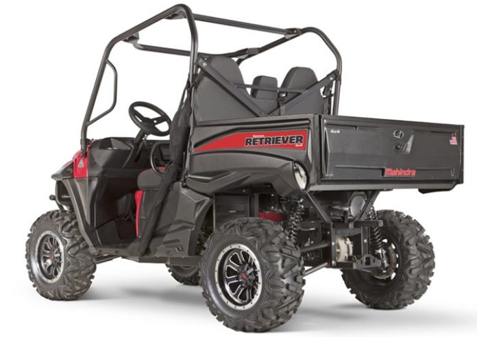 2018 mahindra retriever 1000 vs polaris ranger xp 1000 by the numbers, 2018 Mahindra Retriever 1000 Left Rear