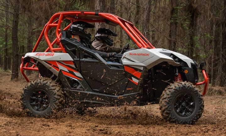 2018 can am maverick dps vs 2018 textron wildcat x ltd by the numbers, Can Am Maverick DPS Action 2