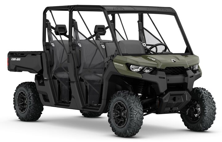 2019 polaris ranger crew xp 1000 vs can am defender max dps hd10 by the numbers, Can Am Defender DPS MAX Studio