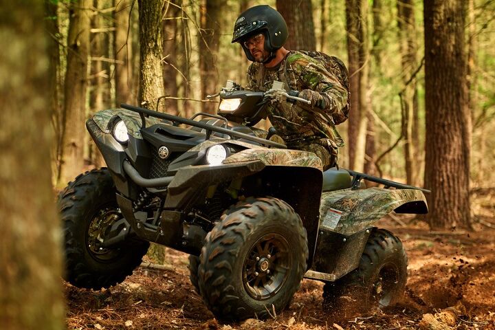 2019 suzuki kingquad 750 axi eps vs yamaha grizzly eps by the numbers, 2018 Yamaha Grizzly EPS 3