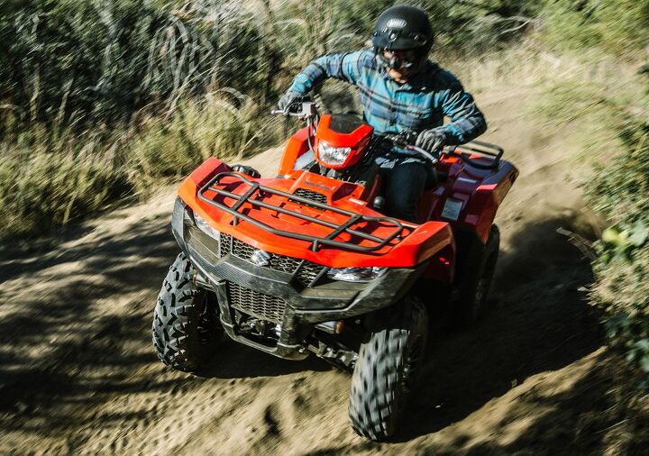 2019 suzuki kingquad 750 axi eps vs yamaha grizzly eps by the numbers, 2019 Suzuki KingQuad 750 AXi 2