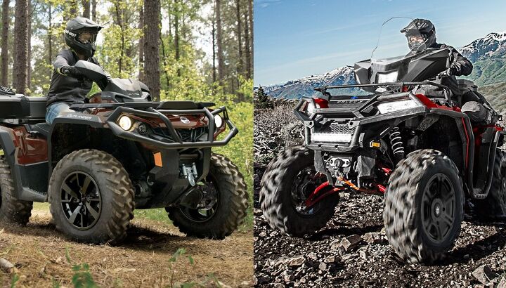 2019 can am outlander 1000r xt vs polaris sportsman xp 1000 by the numbers