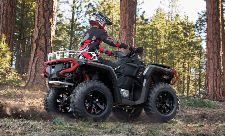 2019 can am outlander 1000r xt vs polaris sportsman xp 1000 by the numbers, 2019 Can Am Outlander 1000R XT 2