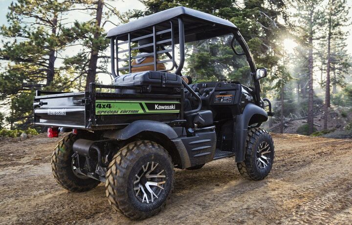 2018 kawasaki mule sx 44 xc se vs american landmaster landstar 677eps by the, Kawasaki Mule SX 4x4 XC SE Rear