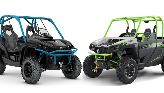 2019 Can-Am Commander XT 1000R vs. Textron Havoc X: By the Numbers