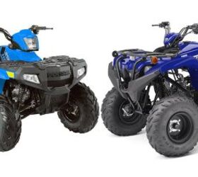 2019 Yamaha Grizzly 90 vs. Polaris Sportsman 110: By the Numbers