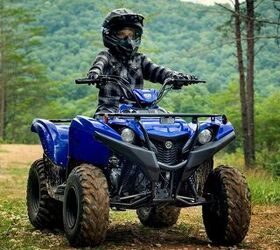 2019 yamaha grizzly 90 vs polaris sportsman 110 by the numbers, 2019 Yamaha Grizzly 90 Action