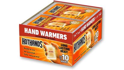 Hot Hands With Disposable Warmers