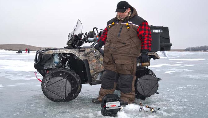 Gearing Up Your ATV for Ice Fishing | ATV.com Gearing Up Your ATV for Ice Fishing | ATV.com