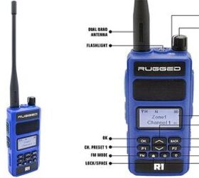 Best Communications for ATV or UTV: Rugged Radios Dual Band VHF/UHF Handheld Radio