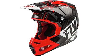 Quality Head Protection: Fly Racing Formula Carbon Helmet
