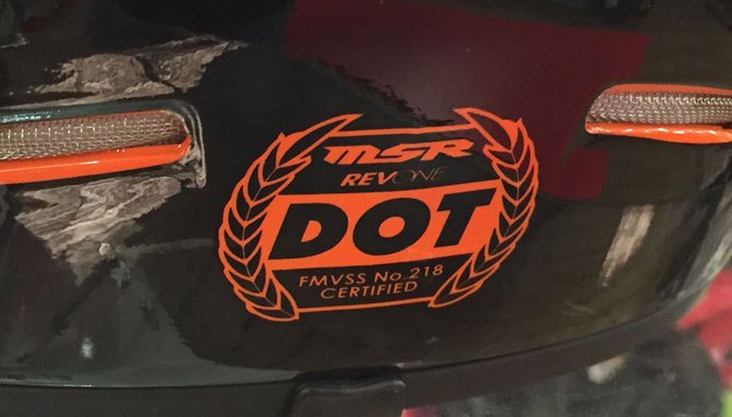 best atv helmets money can buy, MSR DOT Certification