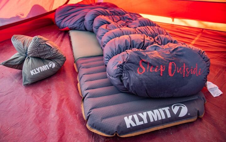 how to build an atv camping kit, Klymit Sleeping Pad