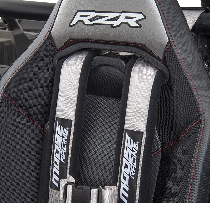 moose racing unveils new polaris rzr accessories, Moose Racing Harness Bezel