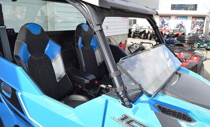 Clearly Tough Full Folding Polaris General Windshield