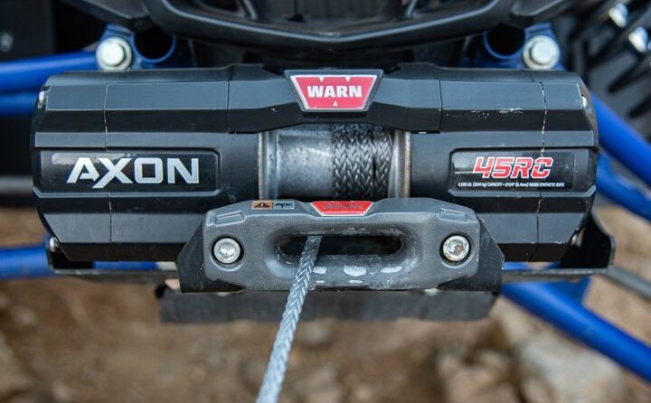 warn axon 45rc winch review, WARN AXON 45RC Front