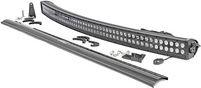 Best Budget Offering: Rough Country 50" Black Series Dual Row Curved CREE LED Light Bar