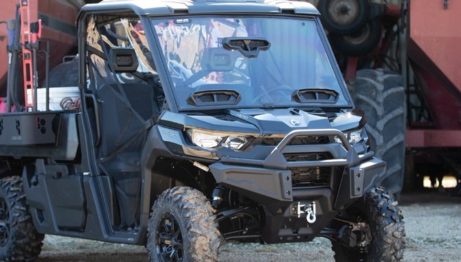 best can am defender bumper options