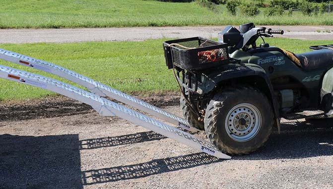 Best Titan Ramps for Loading ATVs and UTVs