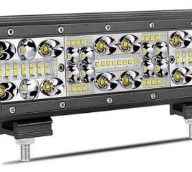 Best Budget Option: Wayup 10" Quad Row Spot Flood Combo LED Light Bar