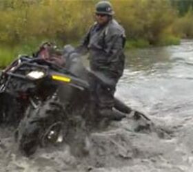 Outlander 800R Playing in the Deep Water [video]