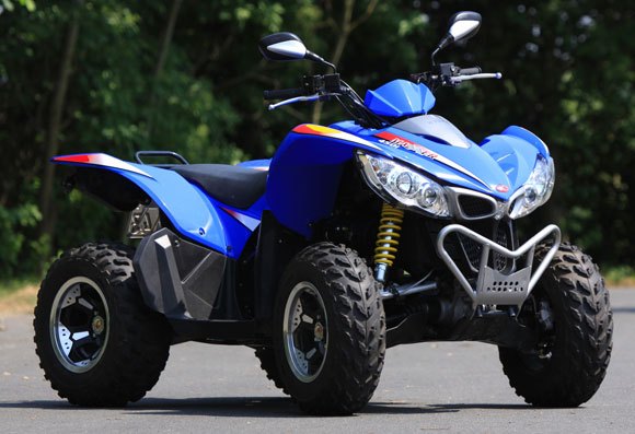 kymco unveils maxxer 450i in germany