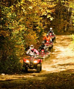 fall atv riding in ontario s near north