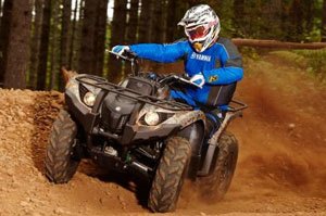 yamaha grizzly 450 up for grabs in charity auction