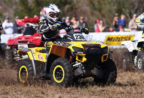 itp and warnert can am celebrate gncc success, Bryan Buckhannon