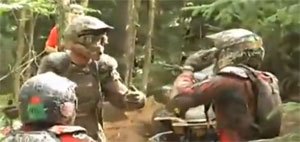 ATV Racers Get Into Pathetic Fight [video]