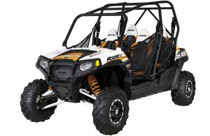 2012 polaris limited edition atvs and side by sides, 2012 Polaris Ranger RZR 4 800 White Orange Madness Robby Gordon