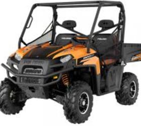 polaris unveils more 2012 limited edition atvs and side by sides, 2012 Polaris Ranger XP 800 Black Orange Madness