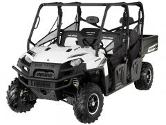 polaris unveils more 2012 limited edition atvs and side by sides, 2012 Polaris Ranger Crew 800 Pearl White