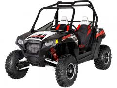 polaris unveils more 2012 limited edition atvs and side by sides, 2012 Polaris RZR S 800 Black White Red