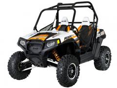 polaris unveils more 2012 limited edition atvs and side by sides, 2012 Polaris RZR S 800 White Orange Madness