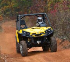 2011 can am commander 1000 xt review, 2011 Can Am Commander Action Woods