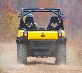 2011 can am commander 1000 xt review, 2011 Can Am Commander Action Rear