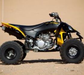 2012 yamaha raptor 700r yfz450r special edition review video, 2012 Yamaha YFZ450R SE Right Side