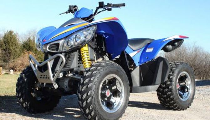 2012 kymco maxxer 450i 44 review