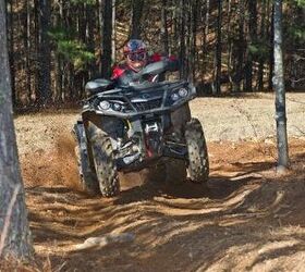 2012 can am outlander 1000 xt review, 2012 Can Am Outlander 1000 XT Action Fast