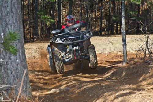 2012 can am outlander 1000 xt review, 2012 Can Am Outlander 1000 XT Action Fast