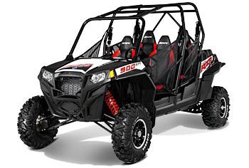 2013 polaris early release limited edition models, 2013 Polaris Ranger RZR XP 4 900 EPS Black White Red LE