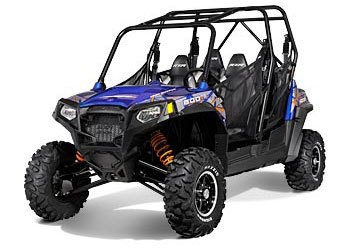 2013 polaris early release limited edition models, 2013 Polaris Ranger RZR 4 800 EPS Blue Fire Orange LE