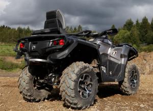 2013 can am outlander max 1000 review video, 2013 Can Am Outlander MAX 1000 Limited Rear