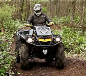2013 can am outlander 1000 x mr review video, 2013 Can Am Outlander 1000 X mr Action Trail