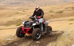 2013 polaris scrambler xp 850 review video, 2013 Polaris Scrambler XP 850 LE Front Left